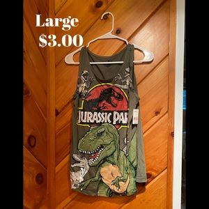 Jurassic Park Tank Top